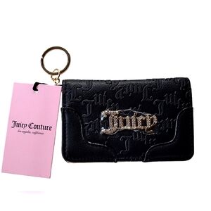 NWT Juicy Couture Heartless Slim Elongated Bifold